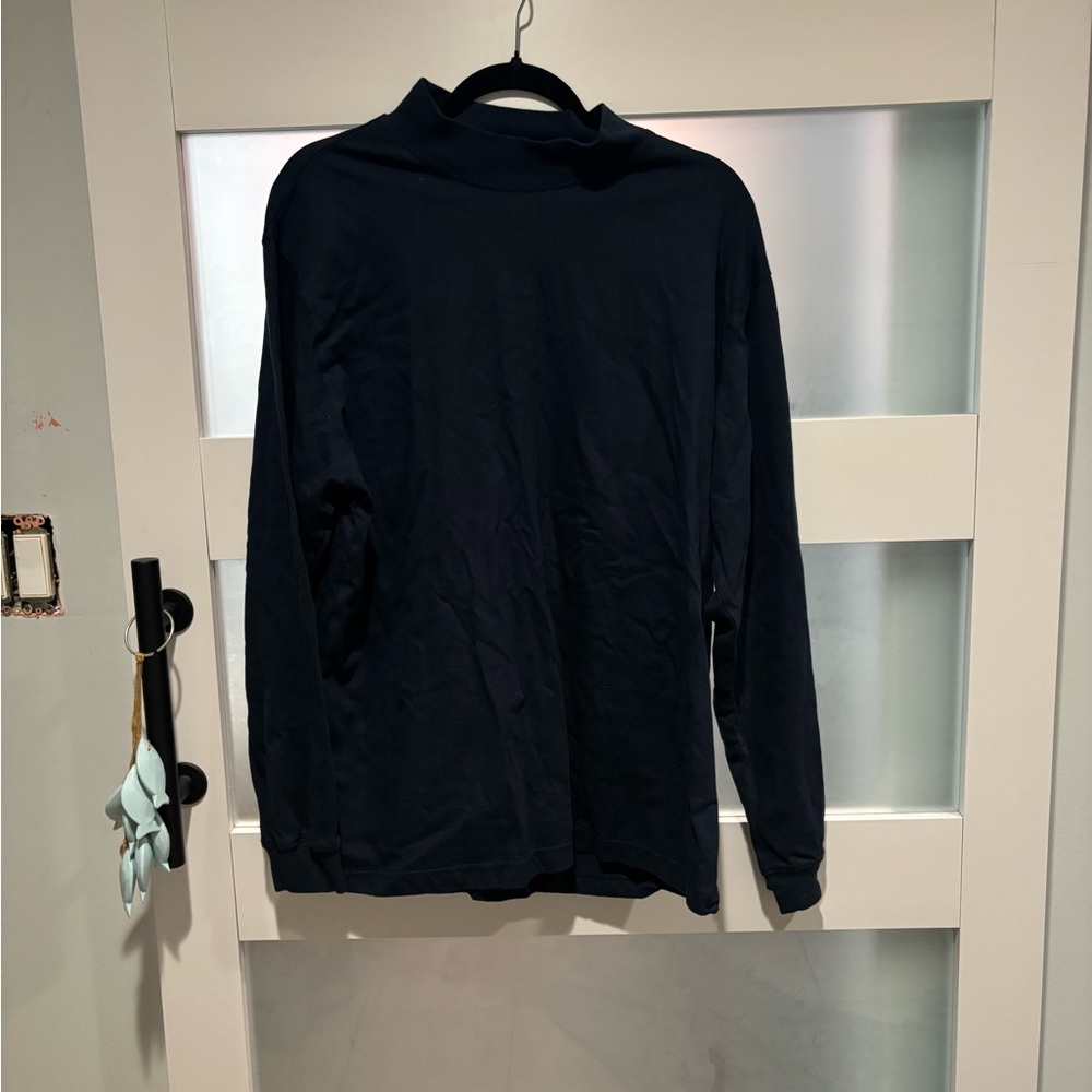 Pierre Cardin Navy Blue Turtleneck